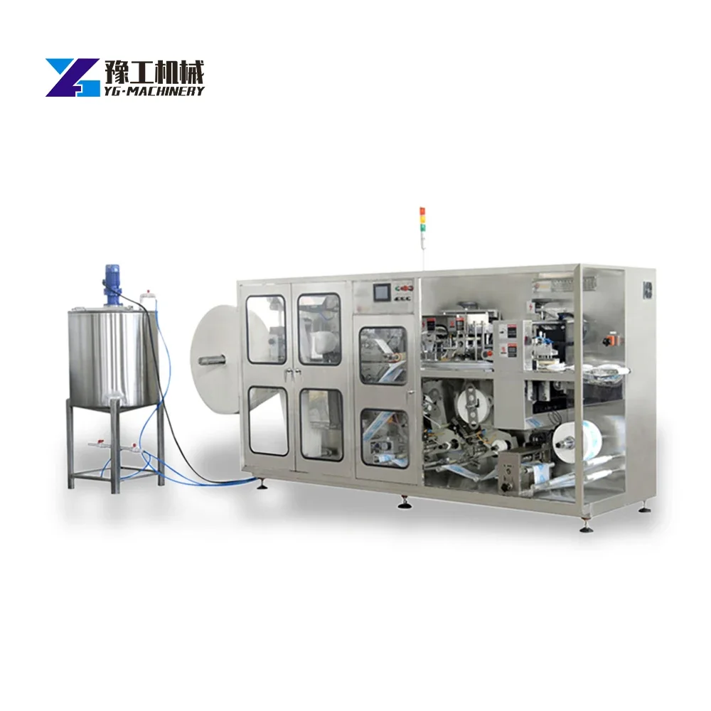 Industrial Wet Wipes Machine, High-Capacity Output for Medical & Disposable Wipes