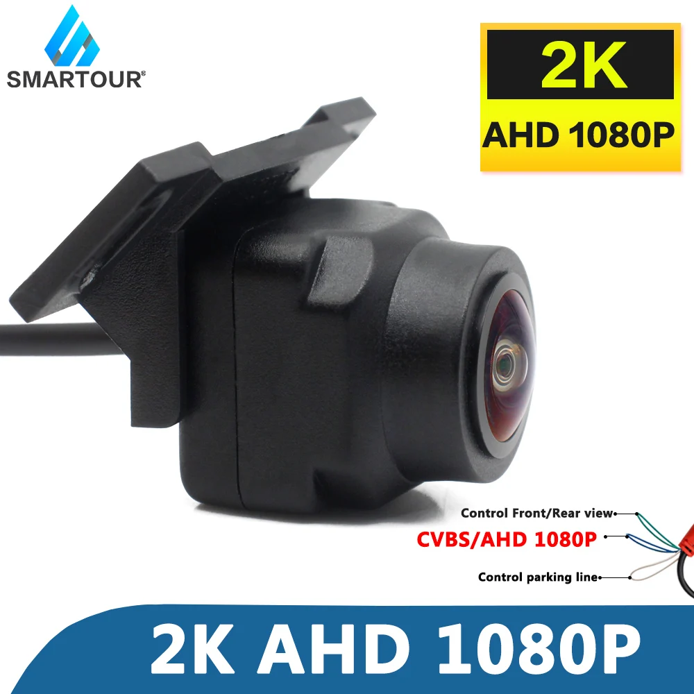 

Smartour 2K AHD 1080P Reverse Car Rear View Camera Universal Parking For Monitor Waterproof Front or Backup Night Vision Camera