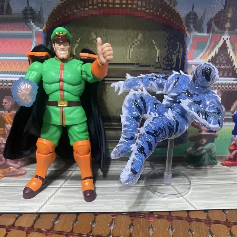 Nuevos juguetes genuinos Dhalsim SDCC 1/12 figura de acción de Anime estatua Dhalsim Street Fighter modelo colección de juguetes modelo muñeca juguete regalos