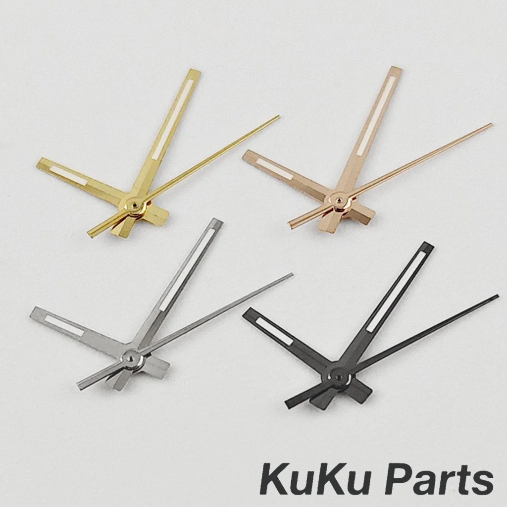 NH35 Hands Green Rose Gold Red Silver Gold Blue Watches Needles For NH34 NH35 NH36 NH38 NH70 Watches Pointers Log Watch Hands