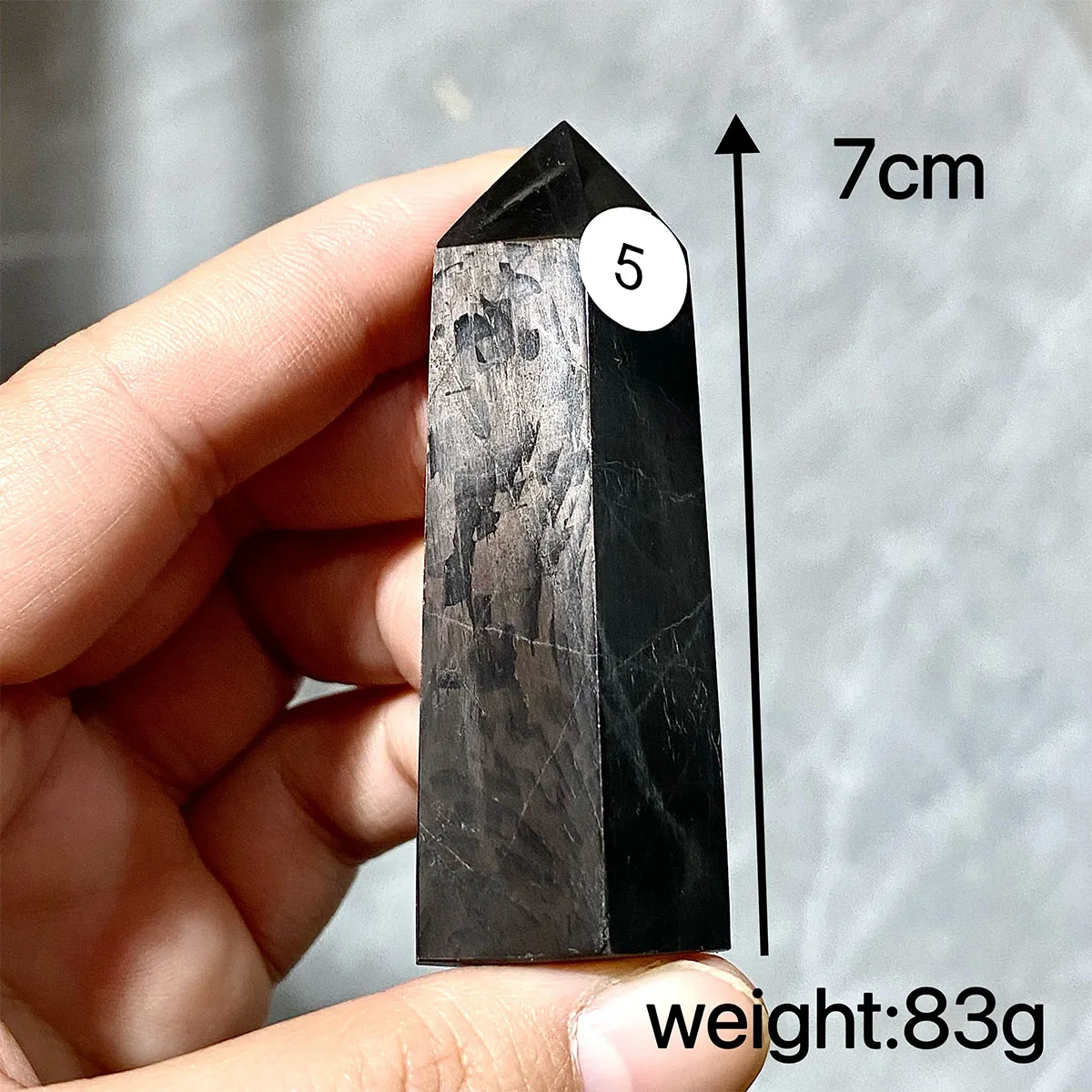 High Quality Natural Hypersthene Crystal Tower Home Decor Reiki Energy Healing Crystal Gem Gift