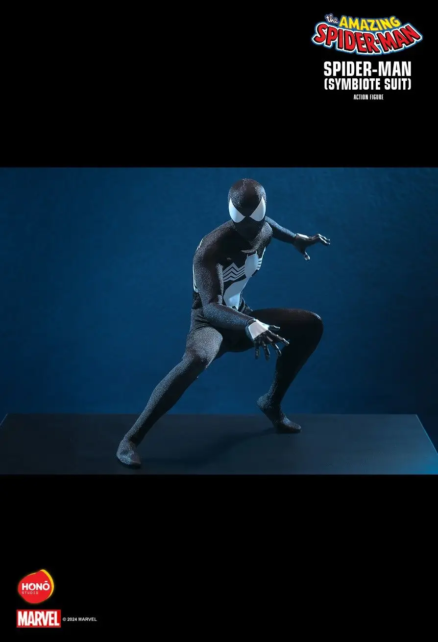 ألعاب أصلية 100% 1/6 HS04 هونو ستوديو كاريكاتير سبايدر مان سيمبيوت بدلة أنيمي مجموعة شخصيات نموذج ألعاب متوفرة في المخزون