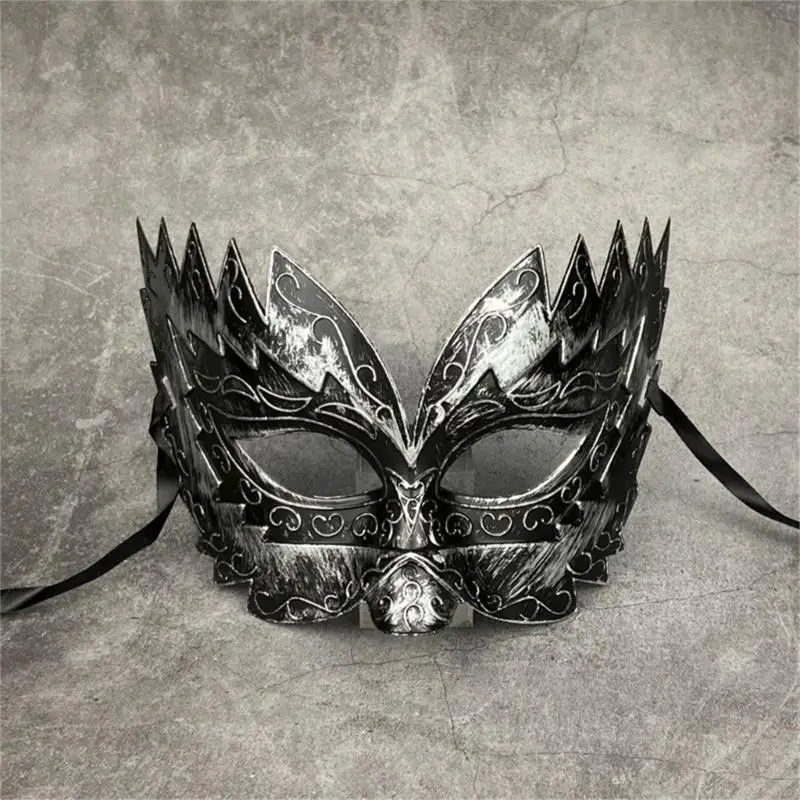 B95F Antique Masquerade Mask Halloween Ball-Mask Christmas Masks for Couples Women and Men Mardi Gras-Masks