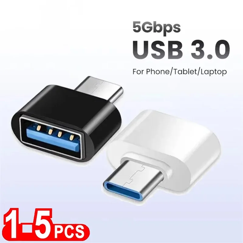 

Универсальный адаптер типа C к USB 2.0 OTG, разъем «папа» C к «мама» A USB 2.0, кабель USB C OTG, адаптер для ноутбука Xiaomi Huawei