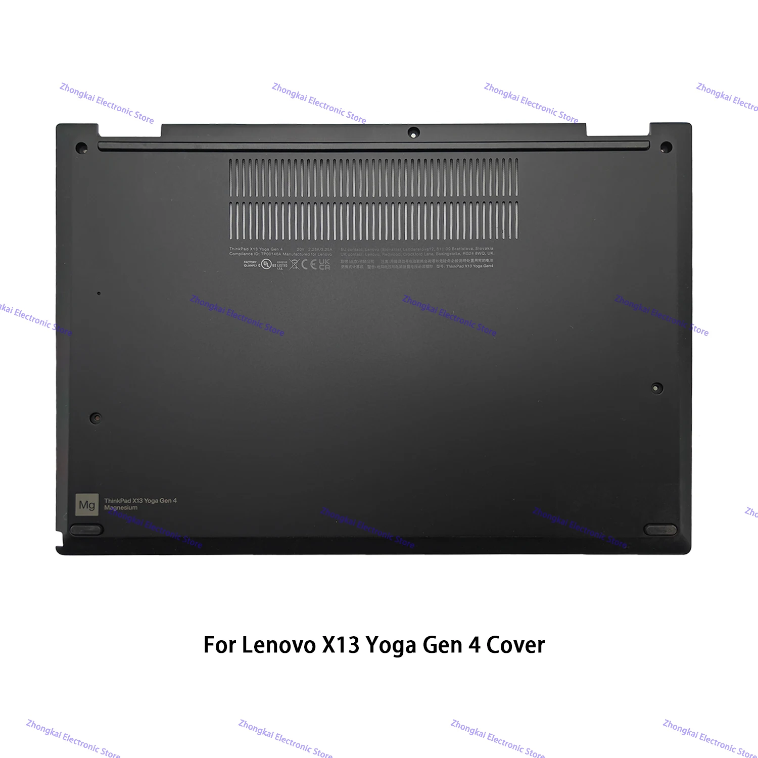 Original For Lenovo X13 Yoga Gen 4 5M11M02581 Laptop Bottom Base Cover WWAN AM2VW000H00