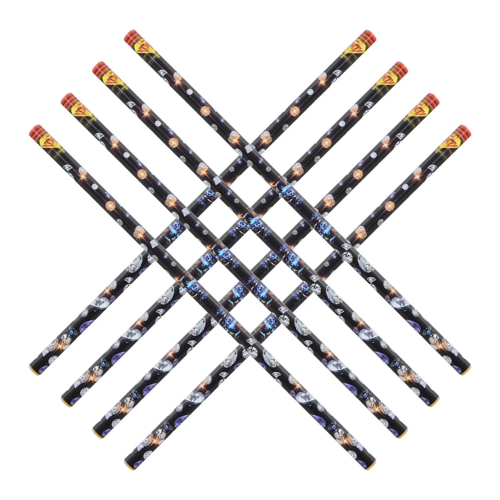 Applicateur de petits strass, outil de bijou de manucure, cueilleur en plastique, fournitures de Nail Art, adhérence délicate, utilisation polyvalente, 8 pièces