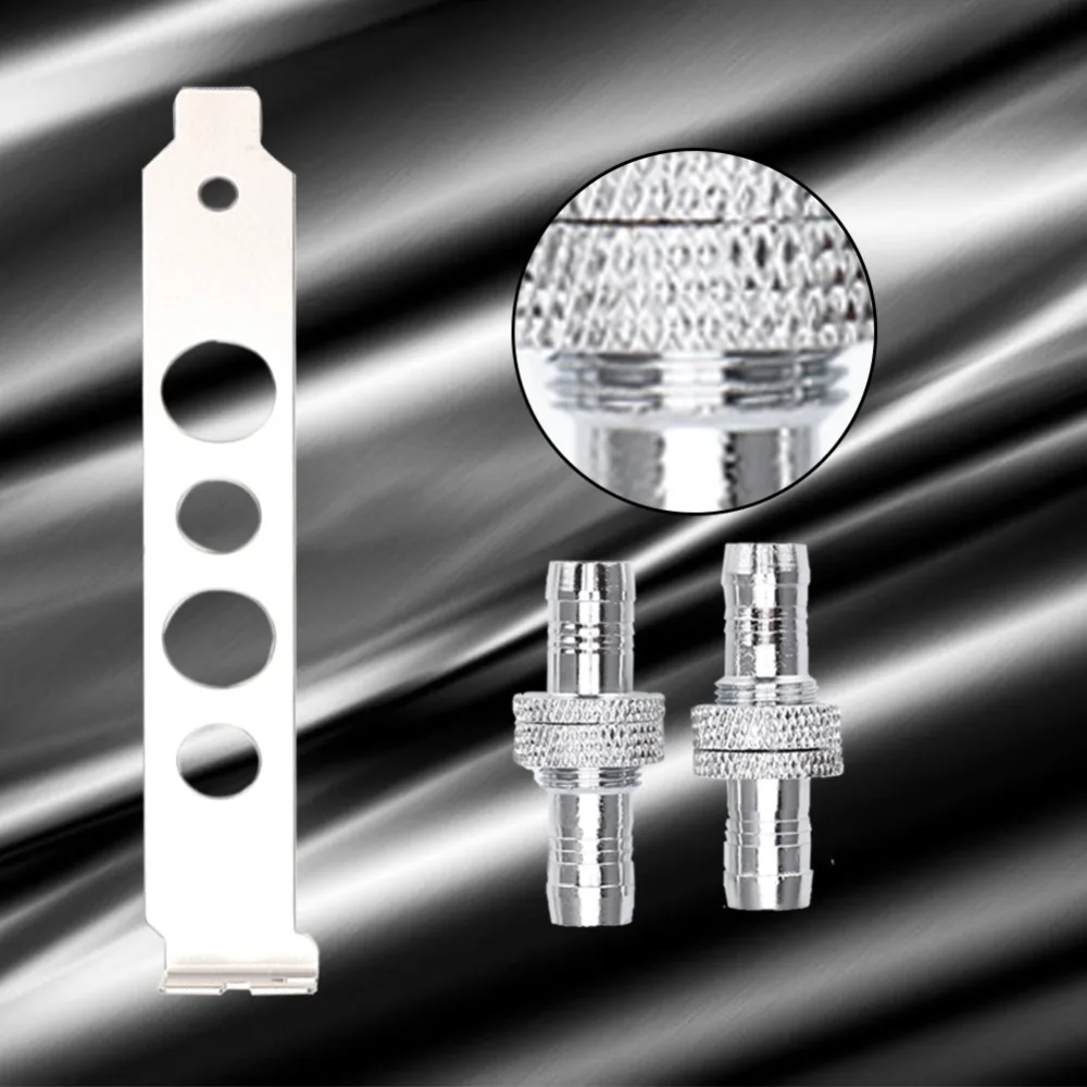 9mm/11mm Hose Connectors Compact Size Durable Performance Computer Water Cooling Easy Installation Water Cooling Connector