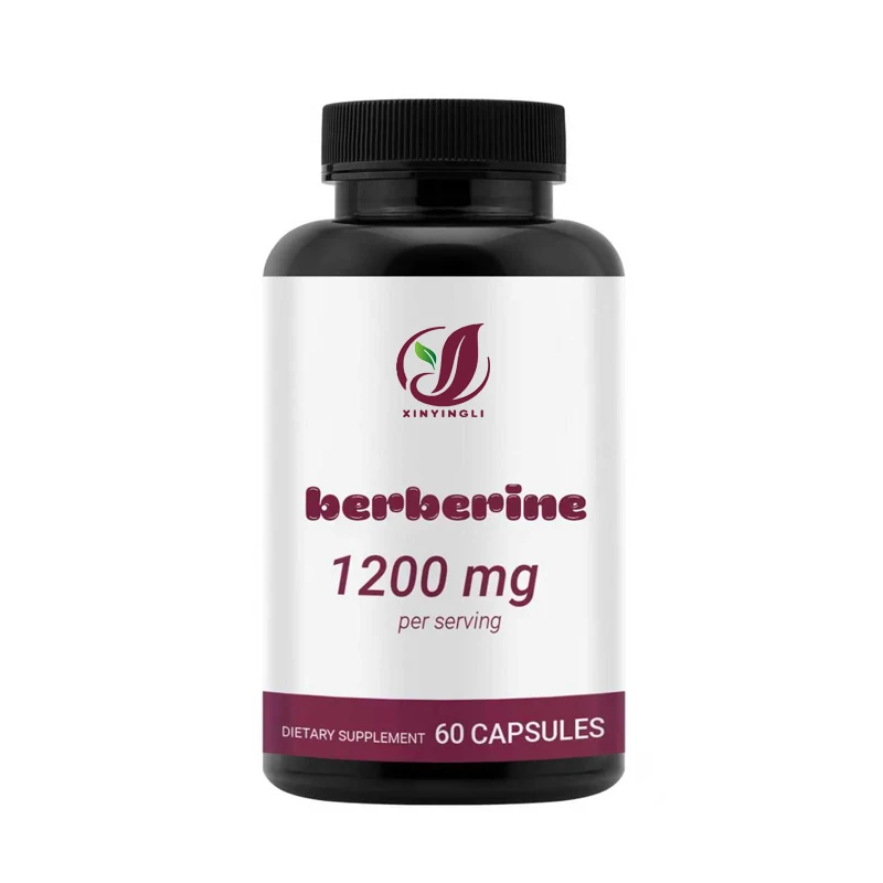 Berberine Supplement - Small Aspartate HCL 1200mg Per Serving, Vegan, Gluten Free, Non GMO -60 Capsules