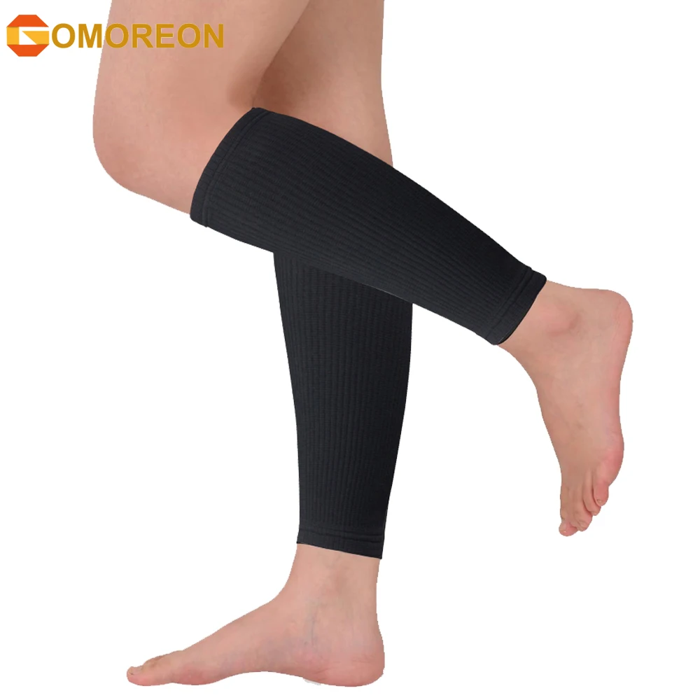 

1Pair Calf Compression Sleeves for Men Women - Footless Compression Socks Leg Sleeve Brace for Varicose Vein, Nursing, Running