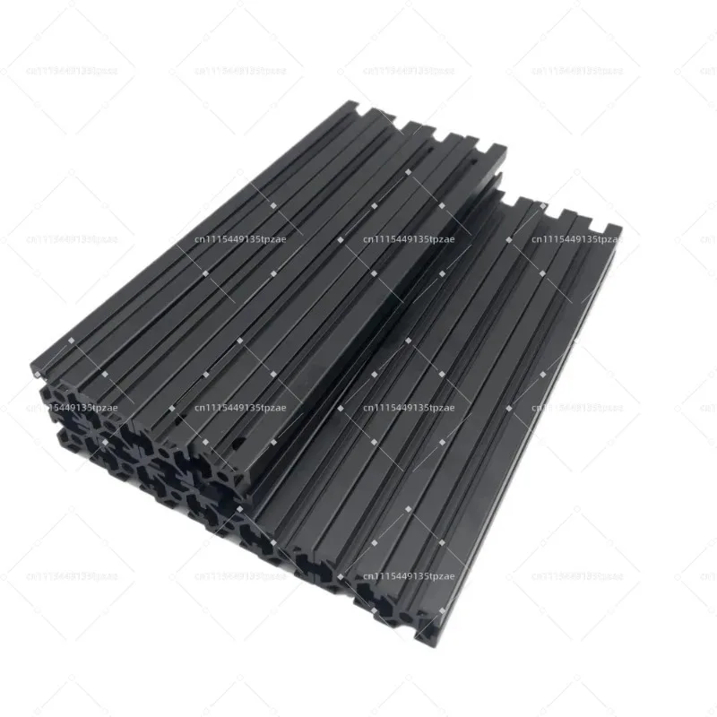 2020 Pretapped & Drilled Extrusion Frame Kit, Black Anodized Blind Joints for Rook MK2 3D Printer