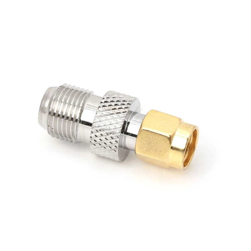 F Type Female Jack to SMA Female Socket Straight RF Coax Adapter F to SMA Plug