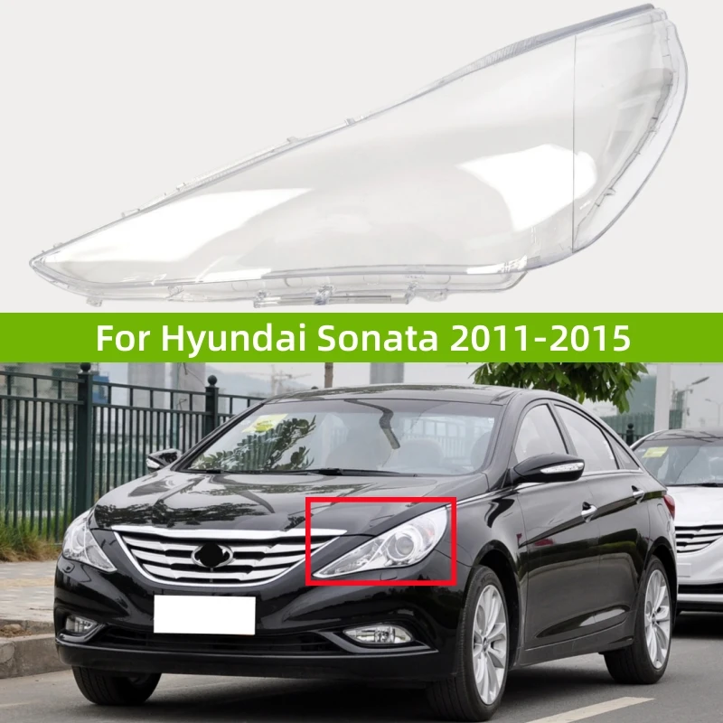 

Для Hyundai Sonata 2011 2012 2013 2014 2015, автомобильные аксессуары, прозрачный материал ПК, фонари, линзы