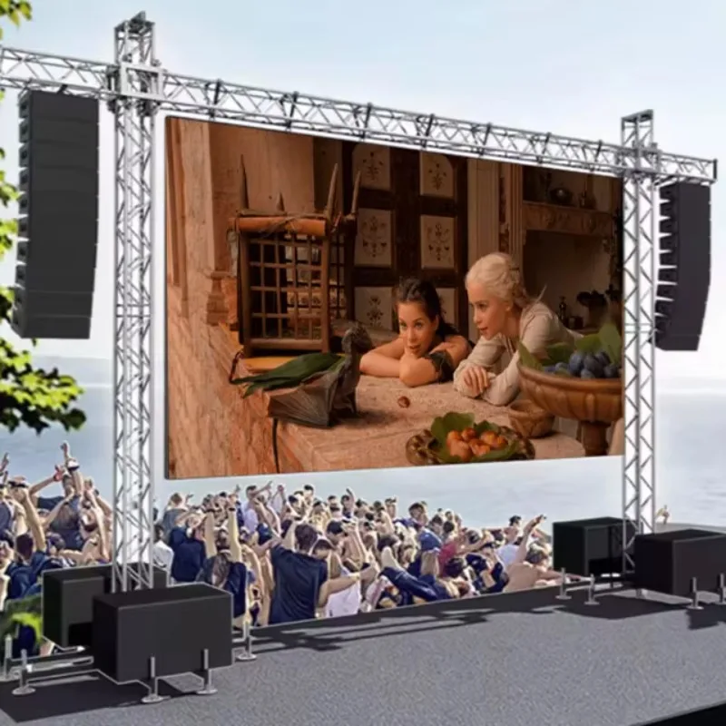 HD Waterproof  Screen Rental P2.6 P2.9 P3.91 P4.81 P4 P5 P8 P10 LED Video Wall for Concert Outdoor Rental  Display