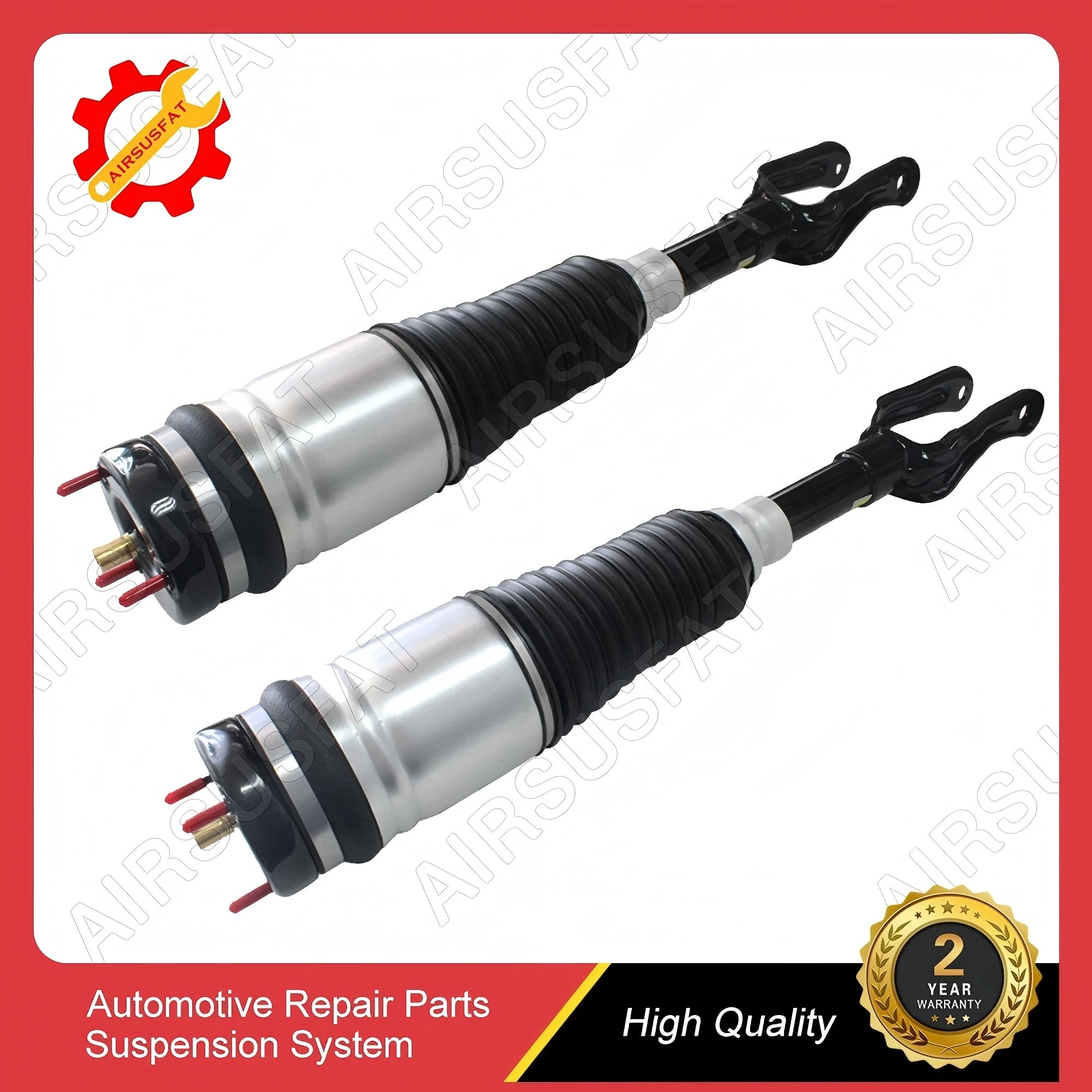 

Pair Air Suspension Shock Struts & Springs Bag For Jeep Grand Cherokee 2011-2015 68029902AE 68080194AB