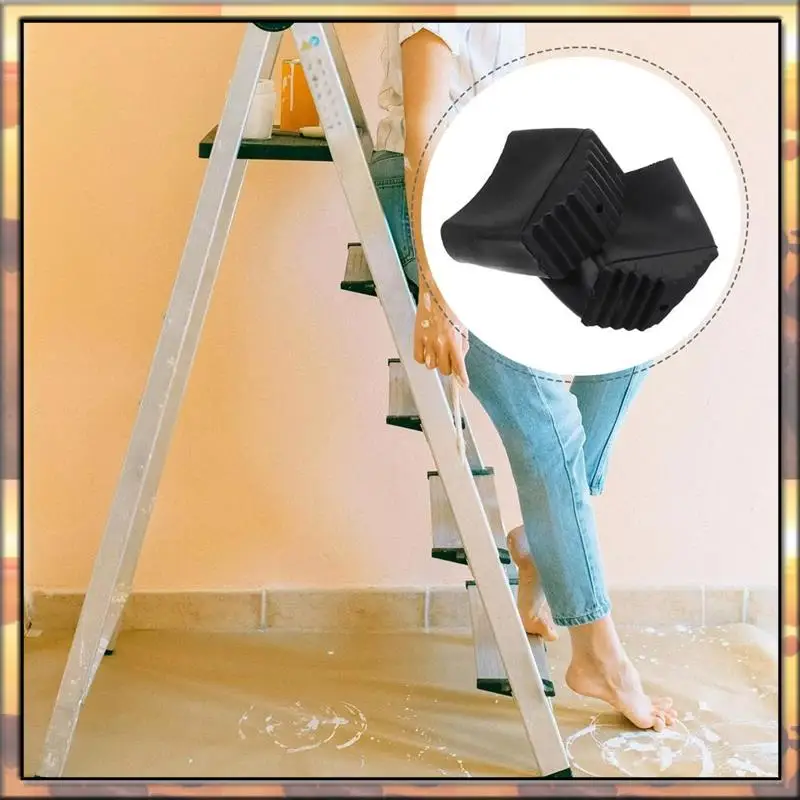 AS59 Chair Legs Telescoping Ladder Protective Pad Suite Protector Step Household Ladder Covers Rubber Ladder Feet Ladder Accesso