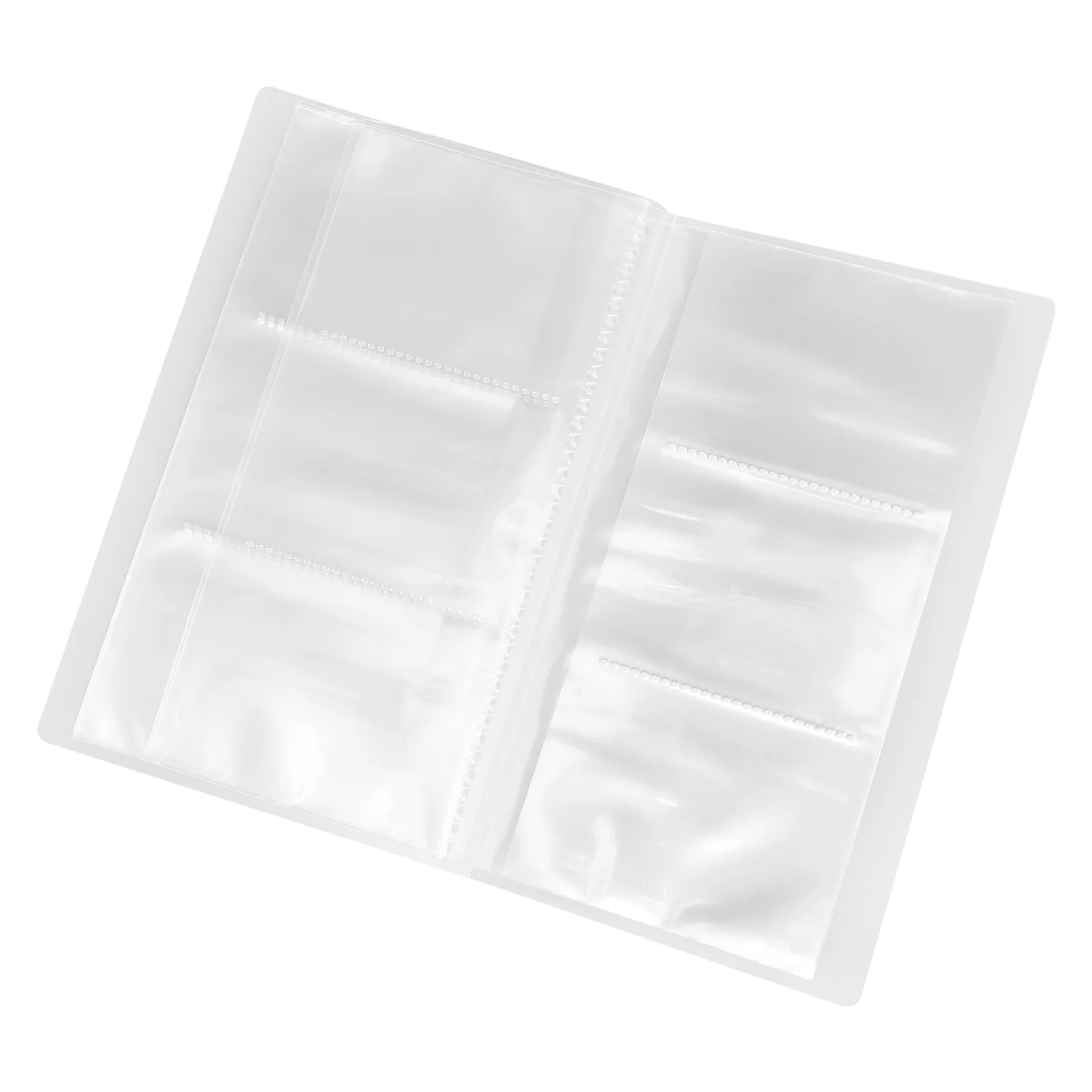 

Plastic Jewelry Storage Book Multiple Slots Rings Earrings Necklaces Travel ganizer Transparent Mini Album Bag Durable Storage