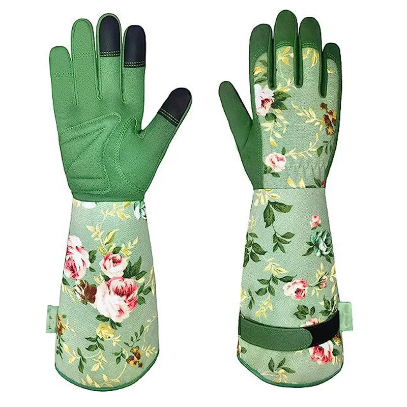 

Перчатки с защитой от проколов из микрофибры для обрезки и защиты сада