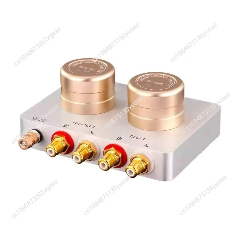 

Audio Step Up Transformer Moving Coil Phono Stage Cartridge Preamp Passive for Phone PC/CD Player Phono Turntable