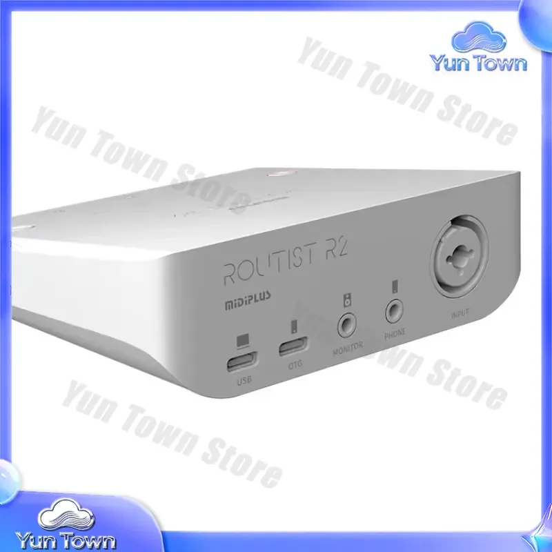 Routist R2 for USB Audio Interface for Studio Live Streaming for Podcasting for Gaming for Music Production for Home