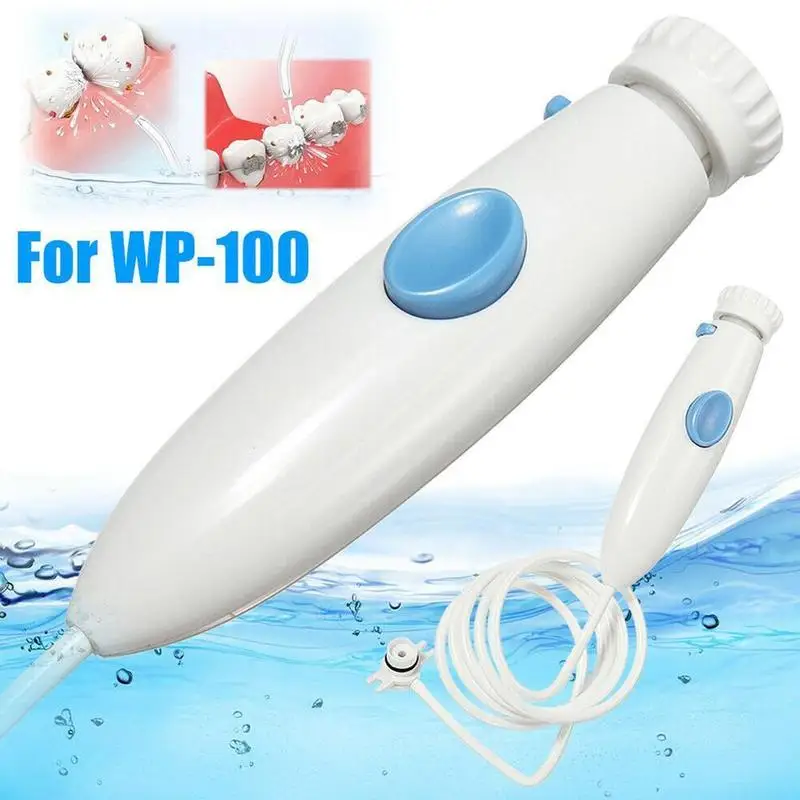 Water Flosser Dental Water Jet Replacement Tube Hose Handle For Waterpik Jiebi Wp-100/ Wp-100Ec Oral Irrigator Dental