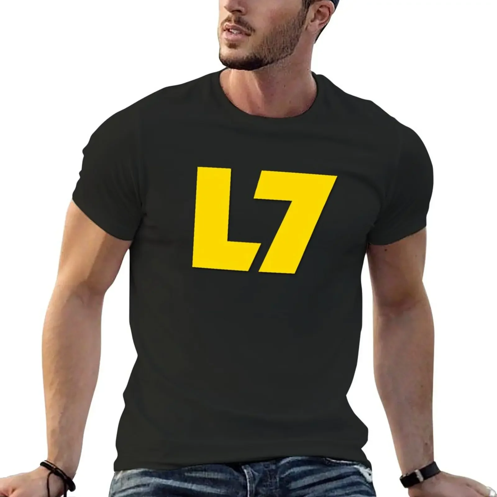

L7 Band T-Shirt graphic tee shirt blue archive big and tall t shirts for men