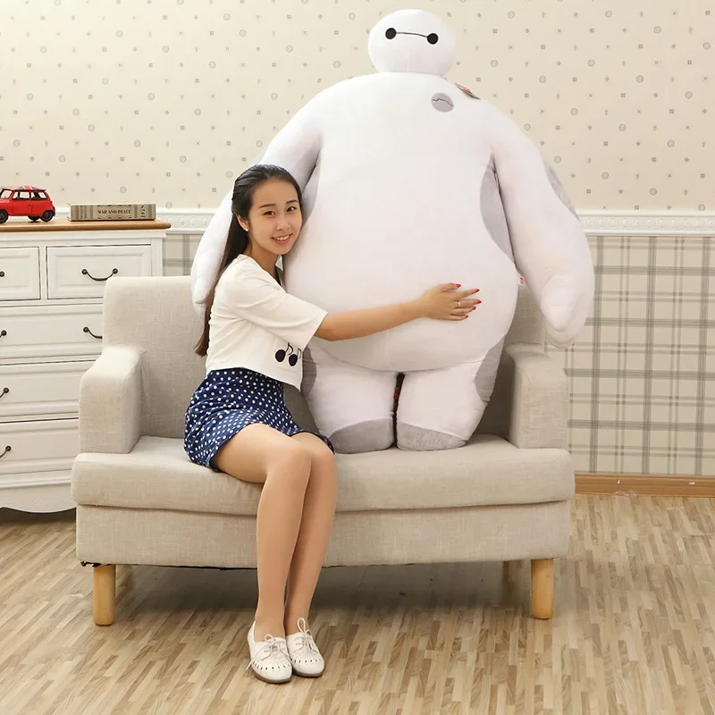 

Disney Large size 100cm 150cm 200cm Big Hero 6 Mascot Baymax stuffed Plush toy Full filled doll model Sofa Pillow kids baby gift