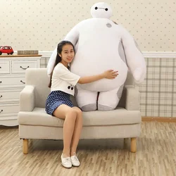 Disney-Big Hero 6 brinquedo de pelúcia para crianças, boneca mascote, Baymax recheado, tamanho grande, sofá, modelo de travesseiro, presente do bebê, 100cm, 150cm, 200cm