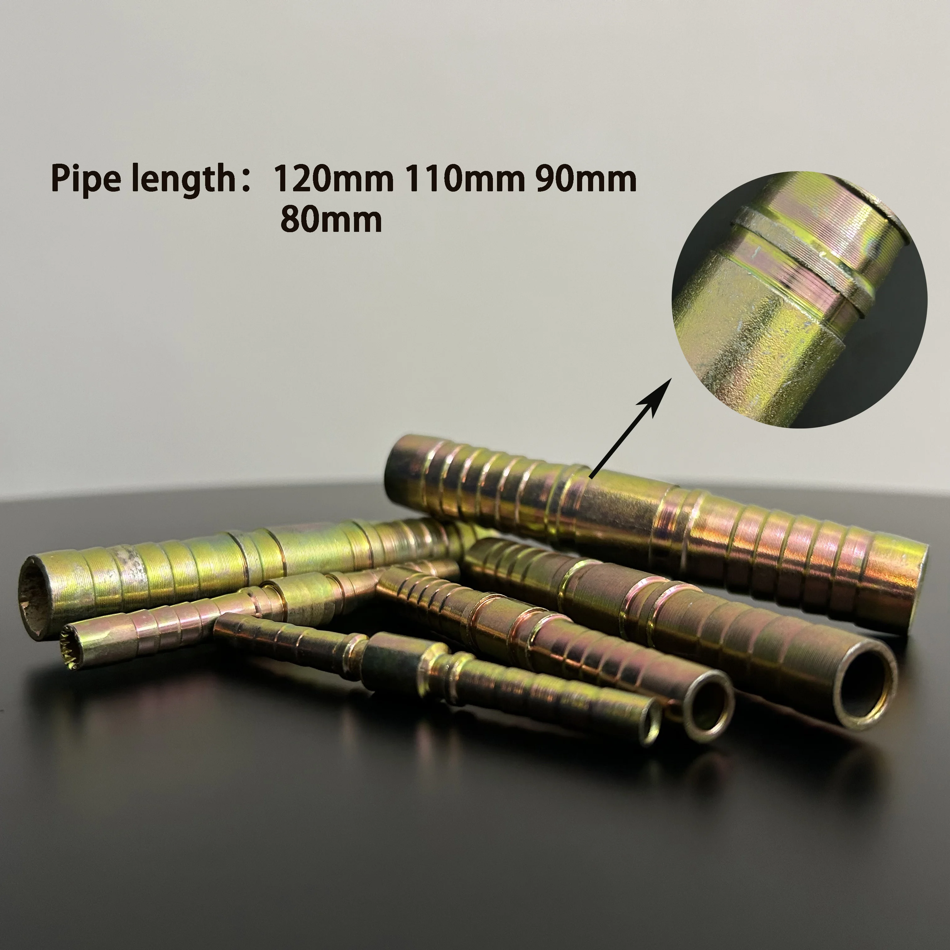 

Двойной сердечник, двойное соединение, углеродистая сталь, пряжка для трубы с гидравлическим маслом, 6 мм ~ 25 мм, компрессионный прямой стыковой соединитель для шланга