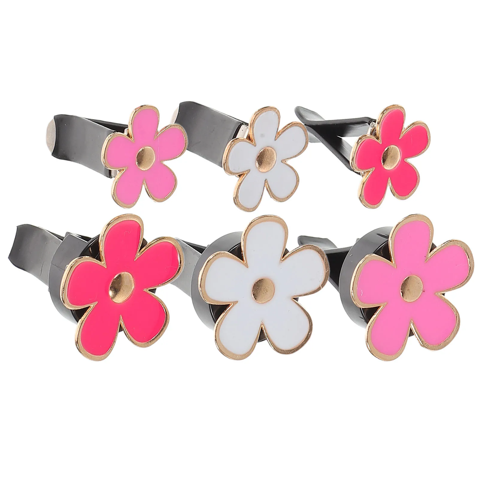 

1Set Flower Car Air Vent Clips Car Air Freshener Clip Cute Interior Decor Essential Oil Diffuser Scent Clamp for Women Teen
