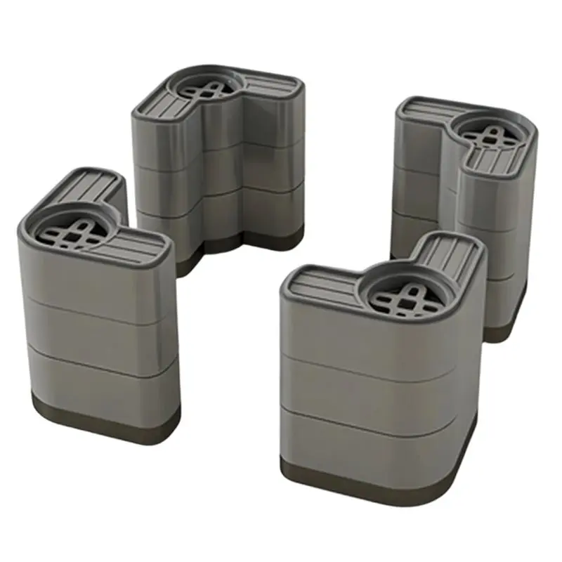 M12K-4Pcs Anti Pads For Washing Machine - Non-Slip Height-Increasing Stand