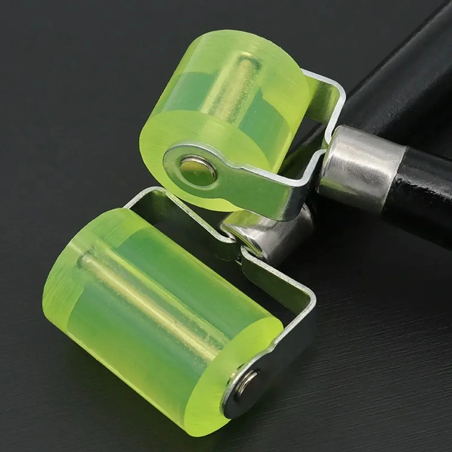 1 قطعة بكرة سيليكون لصنع وصلات شعر ذات أطراف مسطحة من الكيراتين ووضع الغراء لوصلات الشعر الشريطية