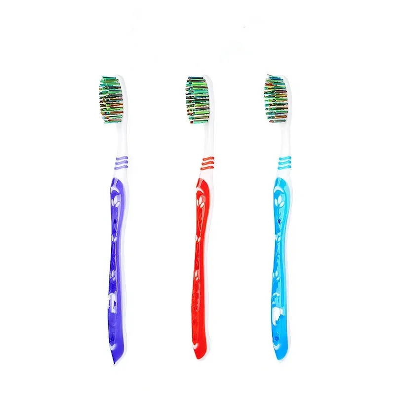 Hot Sale Super Hard Bristles Toothbrush Whiten Tooth Cross Remove Tongue Plaque Bacteria Smoke Coffee Stains Dental Care Tools