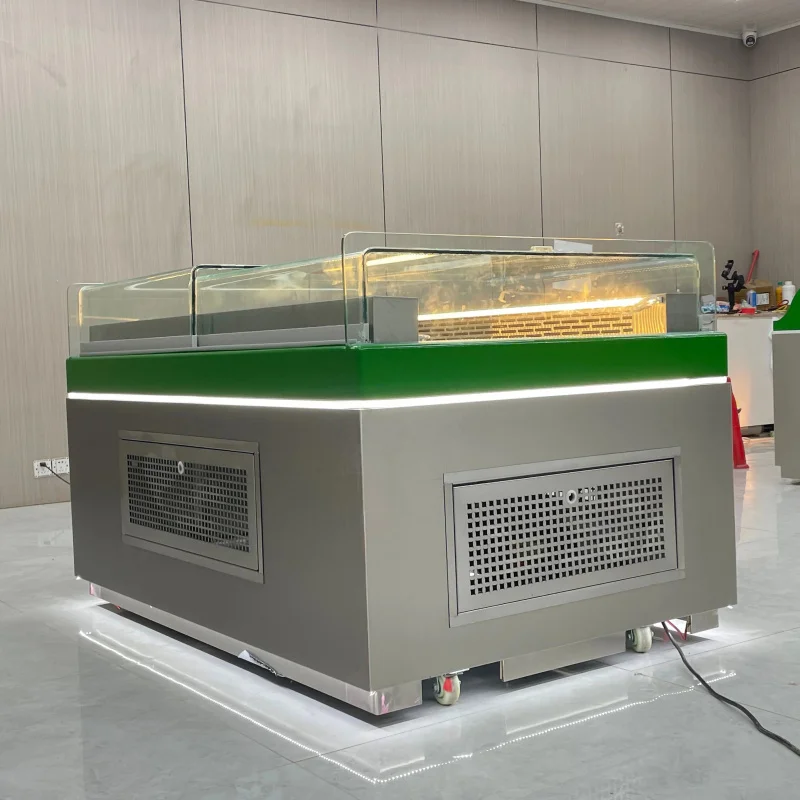 

Customize.Commercial Upright Refrigerated Cake Display Cabinet Baking Dessert Equipment with Cooler Refrigerated Bread