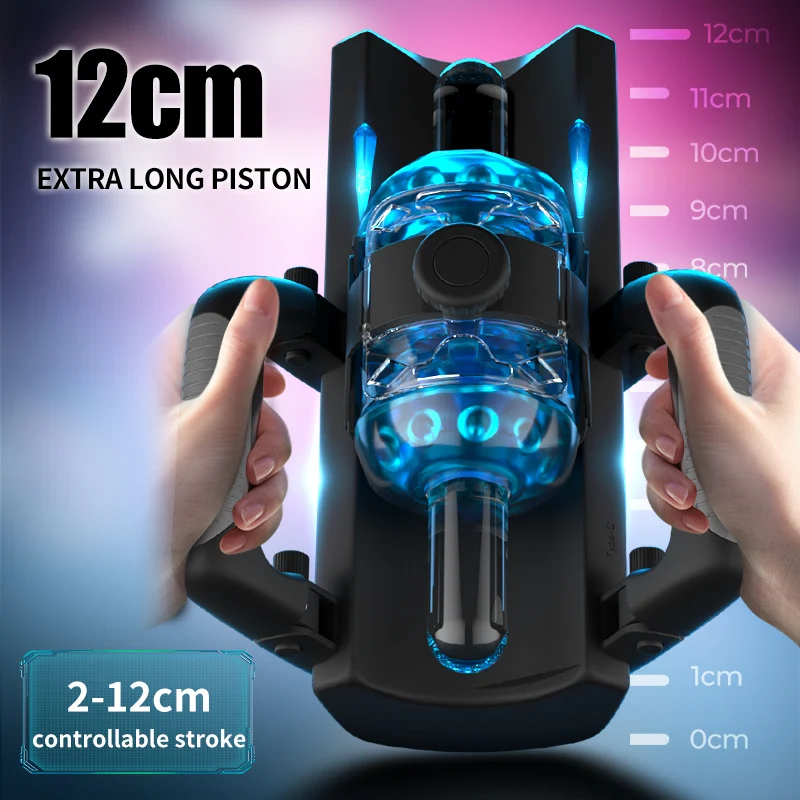 LETEN THRUSTING-PRO Thrusting High Speed Male Masturbator Machine Automatic Telescopic Vagina Masturbation Cup Sex Toy For Men