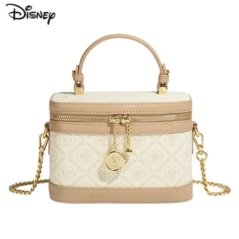 

Disney Mickey Original New Women's Handbag Fashion High Quality Women's Bucket Bag Cartoon Large Capacity Commuting Storage Bag