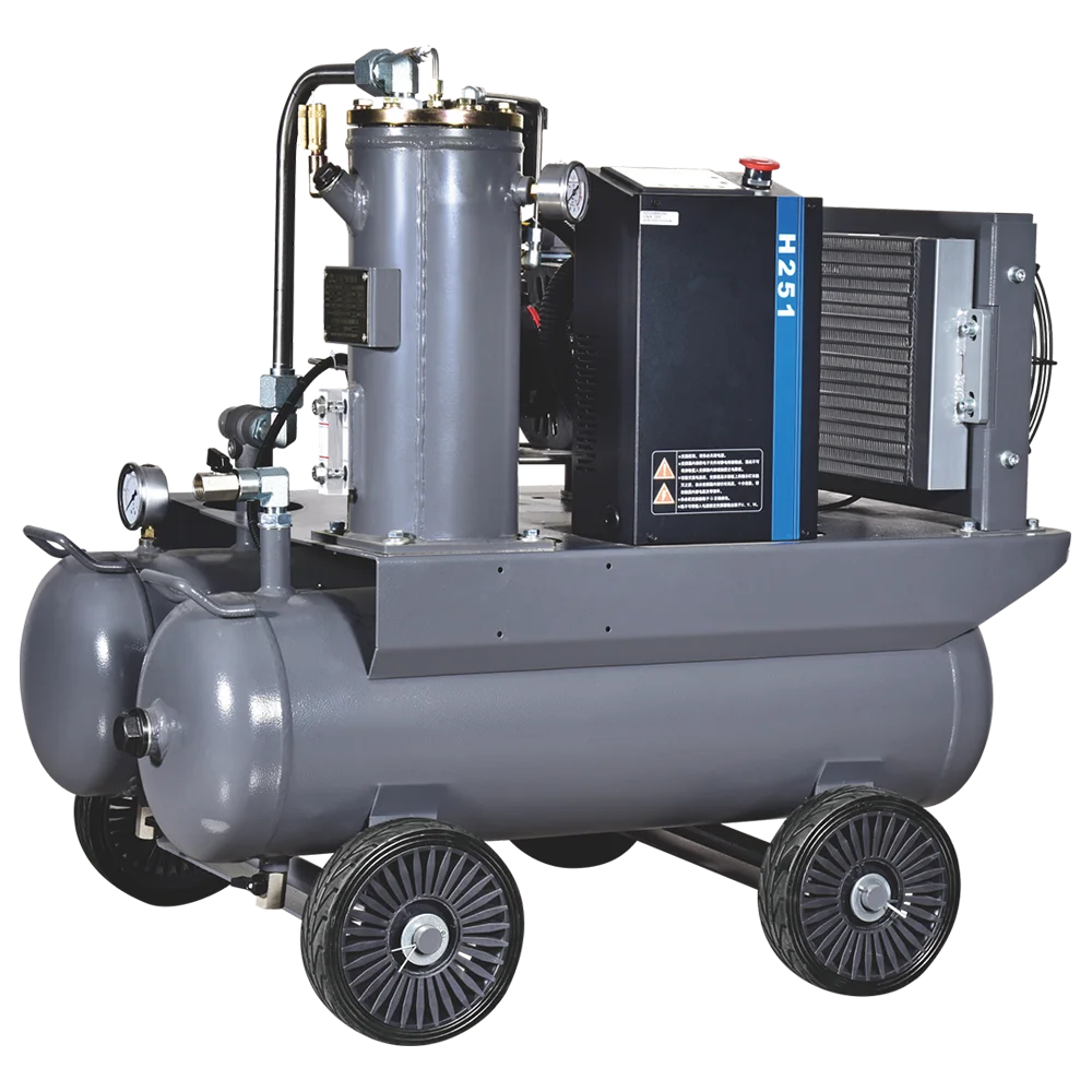 

Professional Low Noise Permanent Magnet VSD Portable 7.5KW 380V Screw Air Compressor OEM CNC Machine Textile Industry