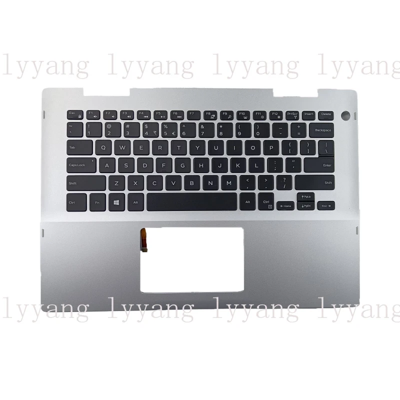 

Для Dell Inspiron 14 5481 5482 5491: Клавиатура с подсветкой (US), упор для рук (пальмрест) 41KVJ 041KVJ