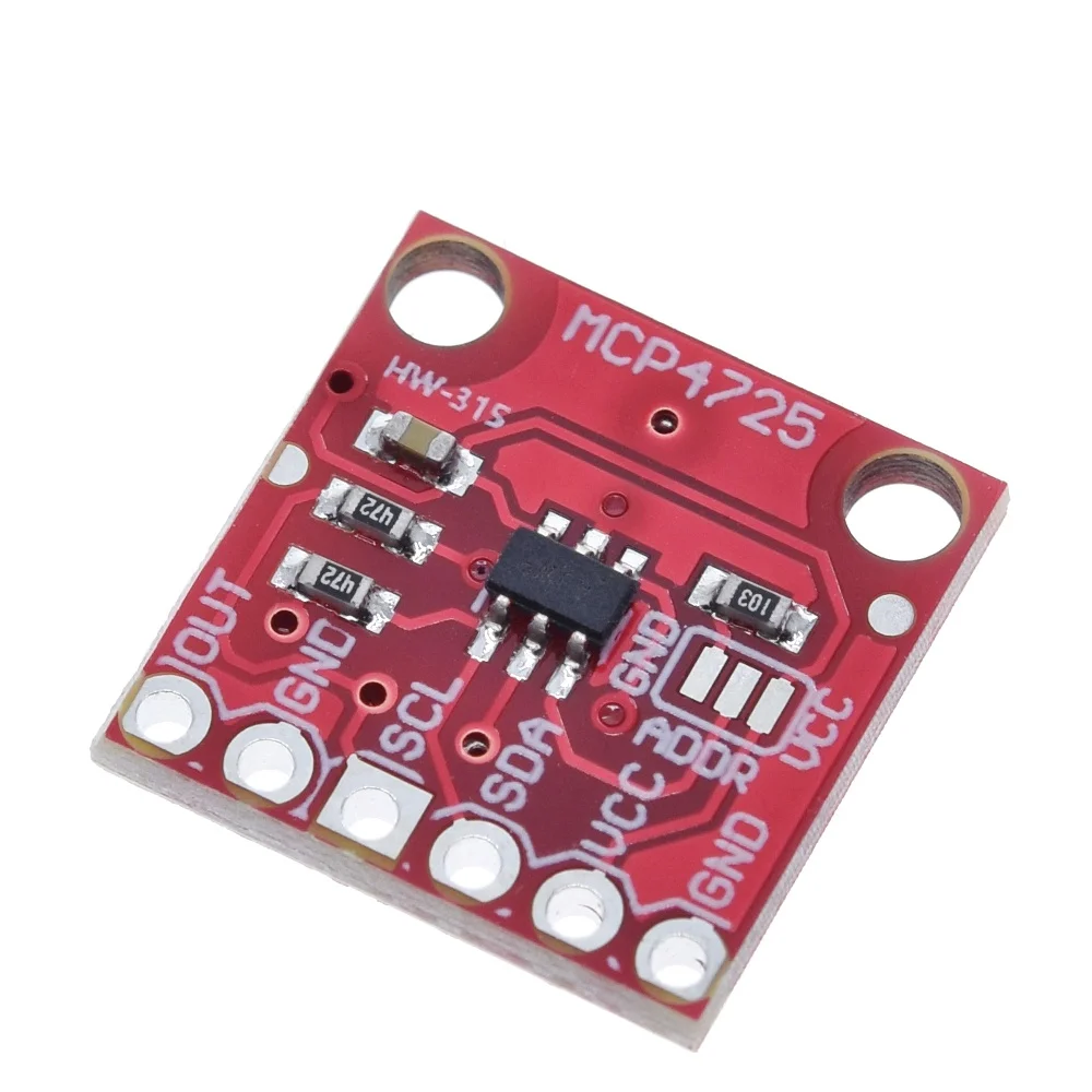 TZT MCP4725 I2C DAC Breakout module development board MCP4725