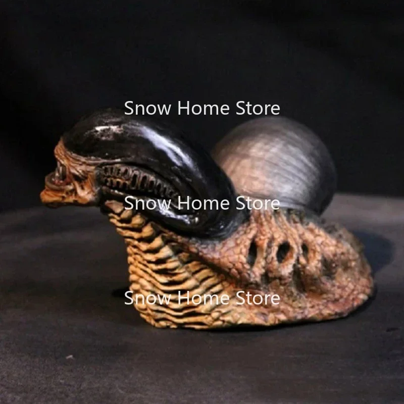 Aliens Snail Statue Figure Statues Model Doll Birthday Gifts Resin Ornaments - Image 4