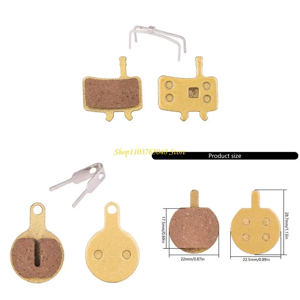 

R53E 1PAIR COPPERS BASE BICYCLES ТОРГОВЛЯ ТОРГОВЛЕНИЯ ЦИКСИЛЯ Органический диск Гидравлическая тормозная тормозная площадка