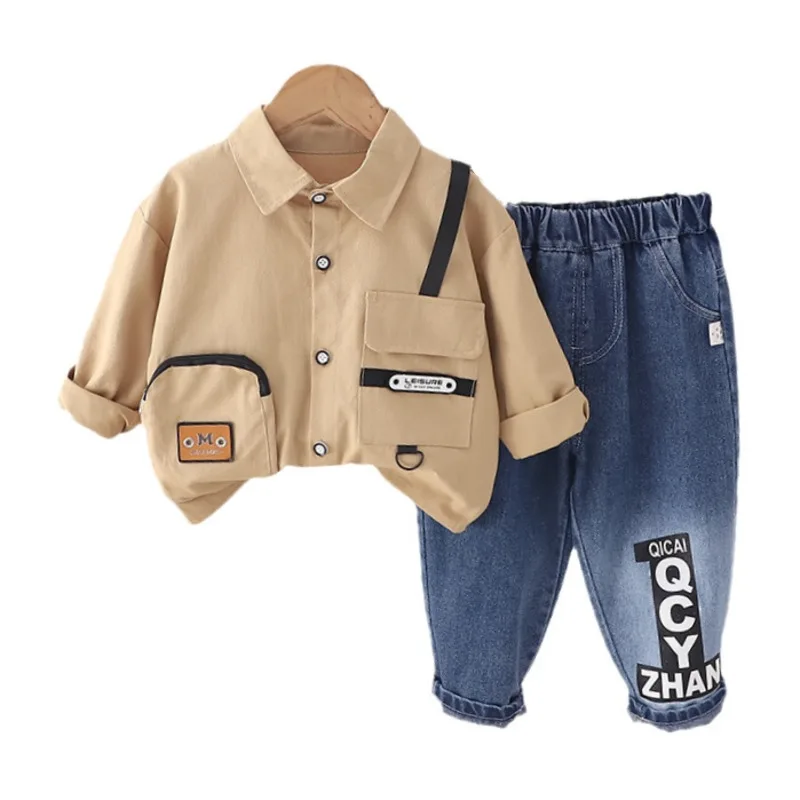 

New Spring Autumn Fashion Baby Clothes Suit Infant Boys Outfits Children Jacket Pants 2Pcs/Sets Toddler Costume Kids Tracksuits