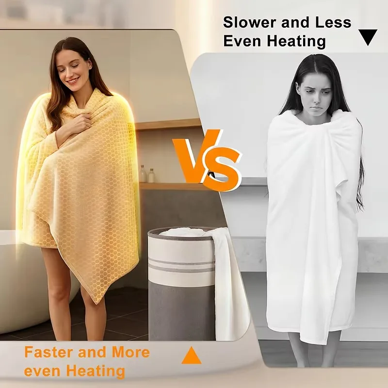 towel warmer towel warmers 360° Surround Heating Electric Towel Warmer Bucket Large Capacity Hot Towel Heating Storage Bin for S