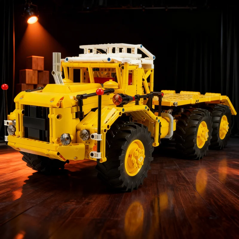 

3172pcs MOC Berliet T100 Sbrick Technical Model Building Blocks DIY Gift Creative Collectible Display Decor Premium Adult Kids