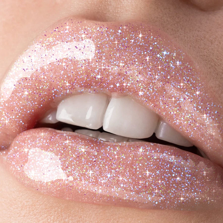 9 Colors Glitter Moisturizing 1pc lip Gloss Long Lasting Lip Glaze Shimmer Liquid Lipstick Makeup Lip Oil Lip Tint lip Balm Gift