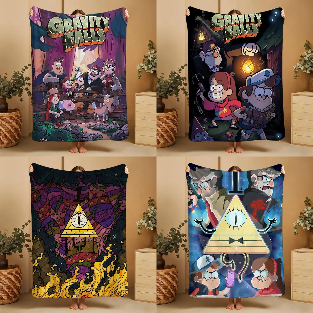 F-FallsS Blanket Throw Super Cosy G-GravityS-ES Plush Living Room Sofa Couch Childish Birthday Gifts