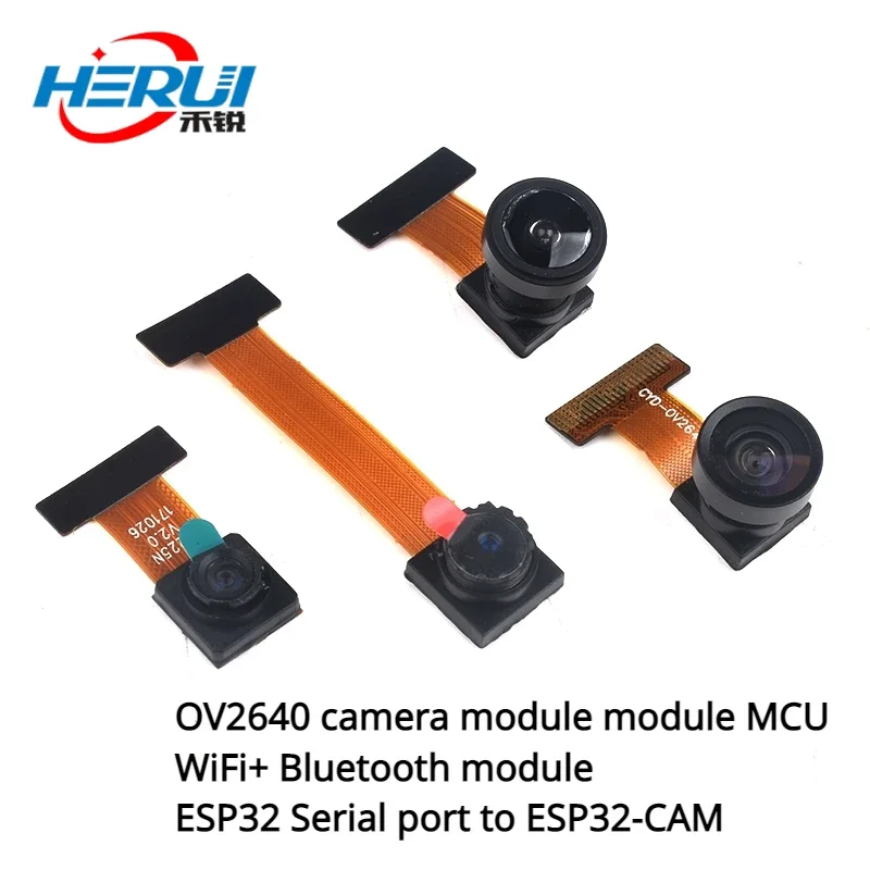 

OV2640 camera module module MCU WiFi+ Bluetooth module ESP32 Serial port to ESP32-CAM