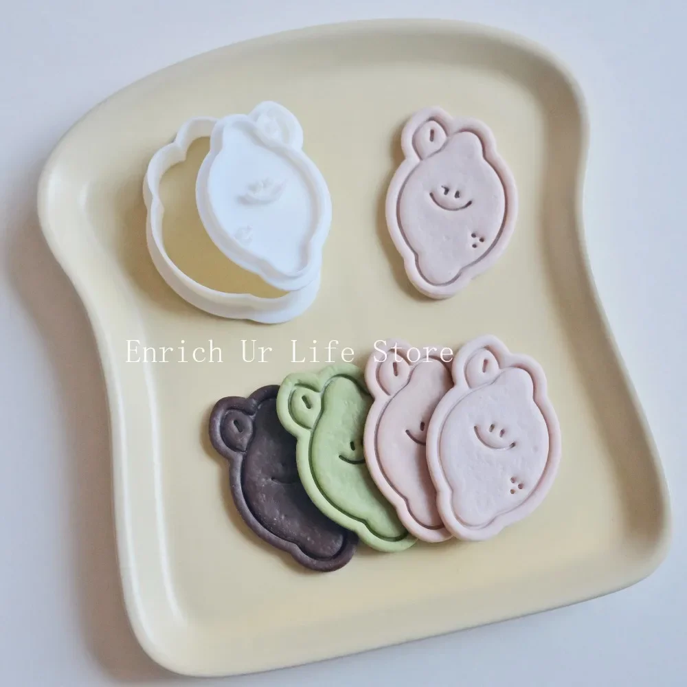DIY Moon Shape Cookie Cutter Fondant Sugar Biscuit Mold Fruit Lemons Plastic Pressable Fondant Cookie Stamp Cake Baking Supplies