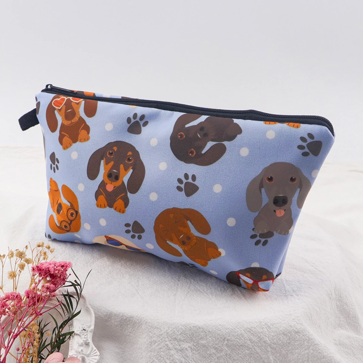 

Women's Storage Organizer Makeups Bags Portable Cosmetic Pouch Travel Cosmetics Bag Makeup Accessory