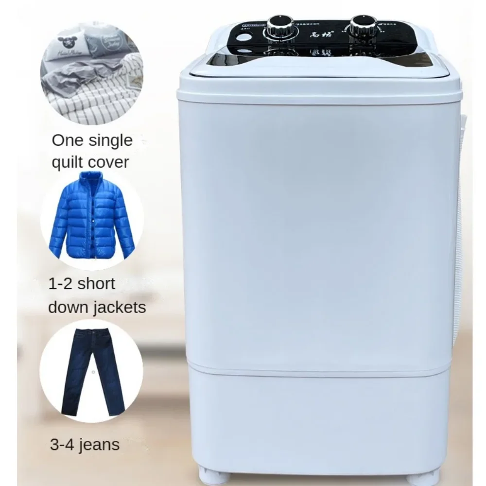 8KG washing machine, large capacity, semi-automatic for household use, washing bed sheets, duvet covers, down jackets