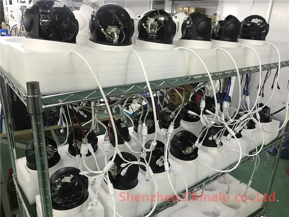 5MP 30X Zoom Pelacakan Manusia Nirkabel Full HD Ptz Lte 4G Kamera Jaringan Lampu Ganda Untuk Luar Ruangan